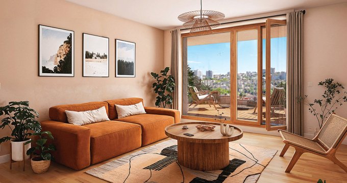 Achat / Vente immobilier neuf Cachan écoquartier à 4 min à pied de la gare RER (94230) - Réf. 12922