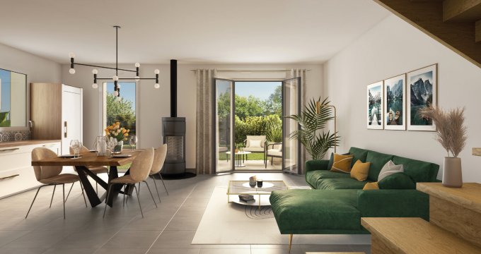 Achat / Vente immobilier neuf Guerville proche centre et à 10 min à pied du bus ligne N (78930) - Réf. 12882