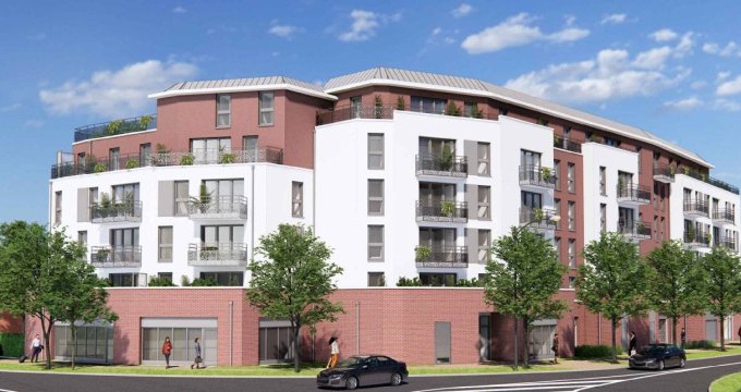 Achat / Vente immobilier neuf Savigny-le-Temple à 500 mètres de la gare RER D (77176) - Réf. 12461