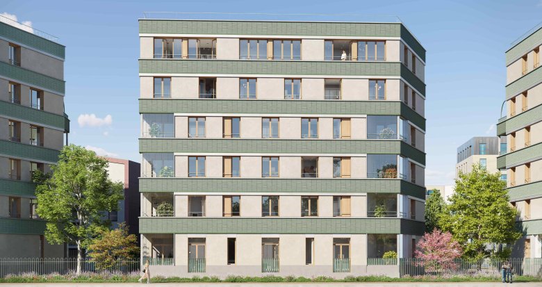 Achat / Vente immobilier neuf Saint-Denis bord du Canal à 3min à pied du métro 13 (93200) - Réf. 12498