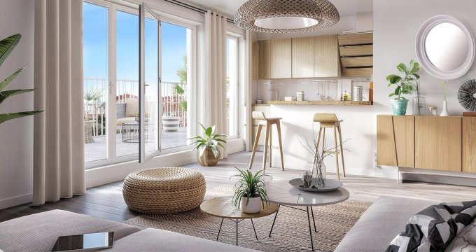 Achat / Vente immobilier neuf Asnières-sur-Seine à 5 km de La Défense (92600) - Réf. 13607