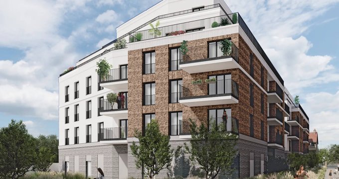 Achat / Vente immobilier neuf Aubervilliers à 15 min à pied de la future gare ligne 15 Est (93300) - Réf. 12386