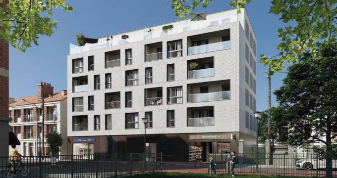 Achat / Vente immobilier neuf Aubervilliers à 30 min de la Défense avec la future ligne 15 (93300) - Réf. 11576