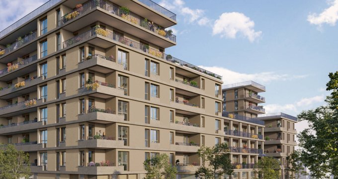 Achat / Vente immobilier neuf Aubervilliers quartier Fort d’Aubervilliers proche métro (93300) - Réf. 12572