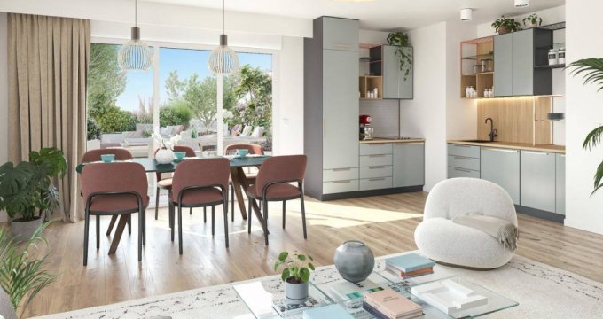 Achat / Vente immobilier neuf Aulnay-sous-Bois face au futur métro ligne 16 (93600) - Réf. 11695