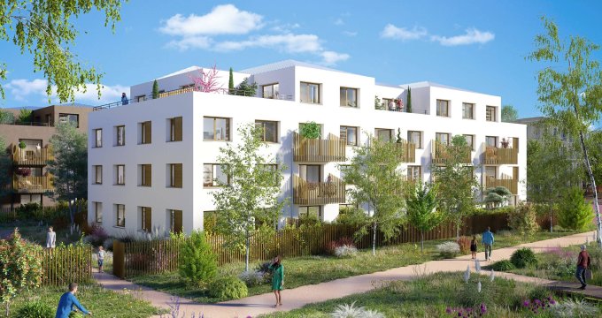Achat / Vente immobilier neuf Bondoufle quartier calme et verdoyant (91070) - Réf. 12371
