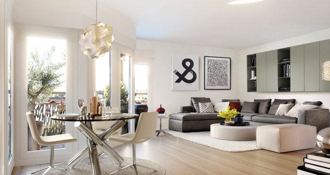 Achat / Vente immobilier neuf Bondy au coeur du Saule Blanc (93140) - Réf. 12384
