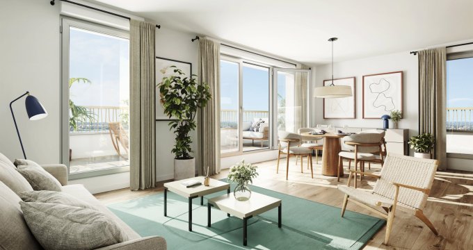 Achat / Vente immobilier neuf Brunoy à quelques pas des berges de Seine (91800) - Réf. 12798