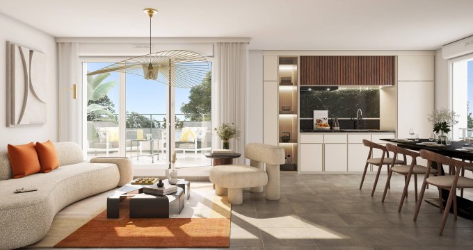 Achat / Vente immobilier neuf Cesson à 700m de la gare de Cesson RER D (77240) - Réf. 12704