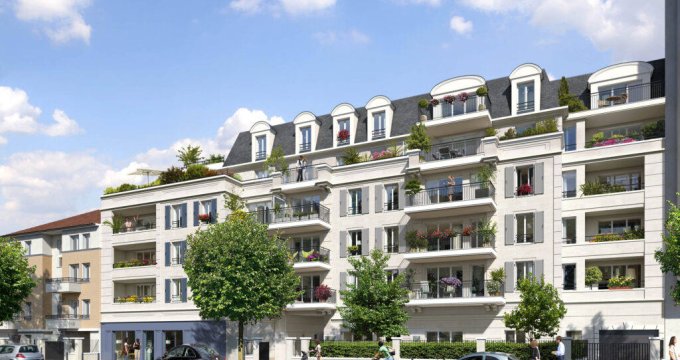 Achat / Vente immobilier neuf Champigny-sur-Marne à 200m du parc du Tremblay (94500) - Réf. 6619