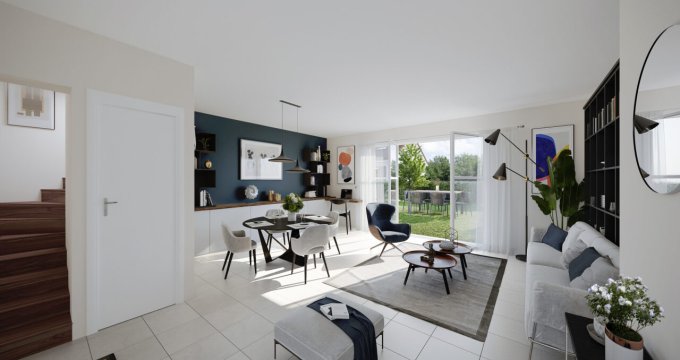 Achat / Vente immobilier neuf Chennevières-sur-Marne coeur quartier des Coteaux (94430) - Réf. 6463