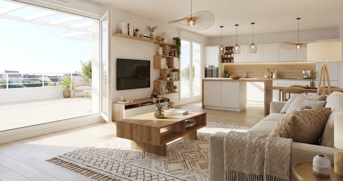 Achat / Vente immobilier neuf Cormeilles-en-Parisis à deux pas du Transilien J (95240) - Réf. 13887