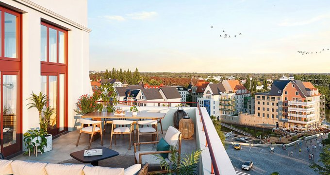 Achat / Vente immobilier neuf Cormeilles-en-Parisis proche Transilien ligne J et RER A (95240) - Réf. 12826