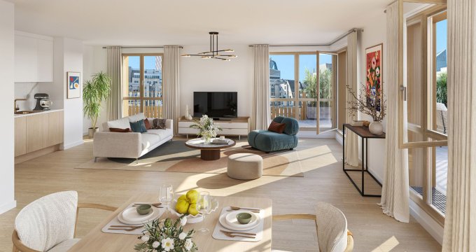 Achat / Vente immobilier neuf Courbevoie à deux pas de La Défense (92400) - Réf. 12819