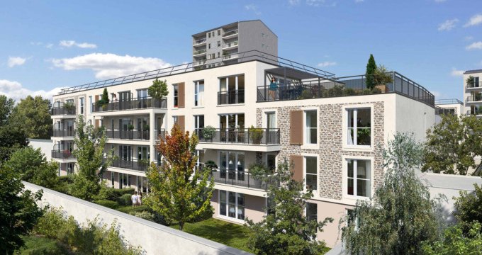 Achat / Vente immobilier neuf Deuil-la-Barre à 400m de la Gare de La Barre-d'Ormesson (95170) - Réf. 7867