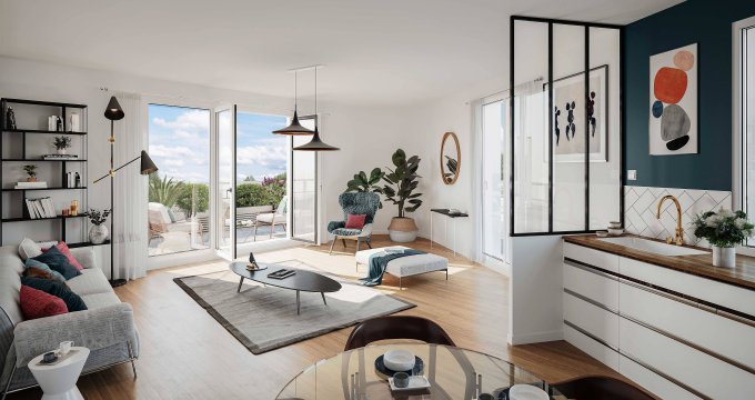 Achat / Vente immobilier neuf Épinay-sur-Seine à deux pas de la station de tram T8 (93800) - Réf. 12164