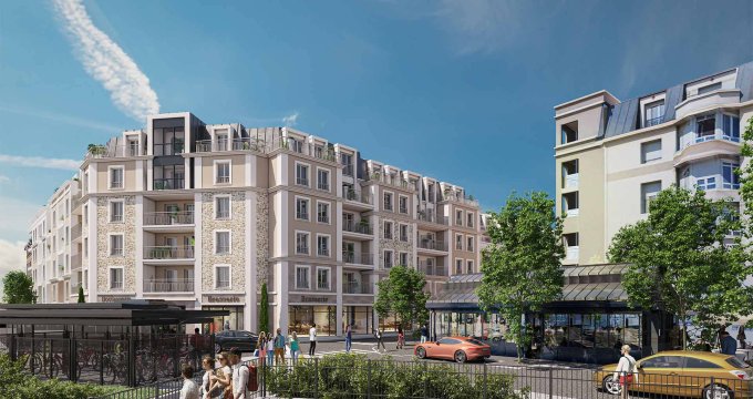 Achat / Vente immobilier neuf Franconville place de la gare (95130) - Réf. 6766