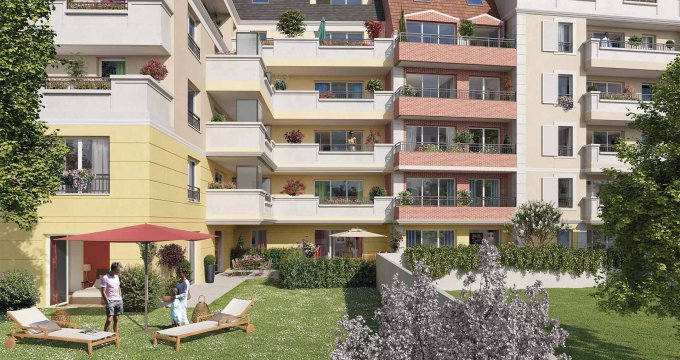 Achat / Vente immobilier neuf Le Blanc-Mesnil en plein centre-ville (93150) - Réf. 6966