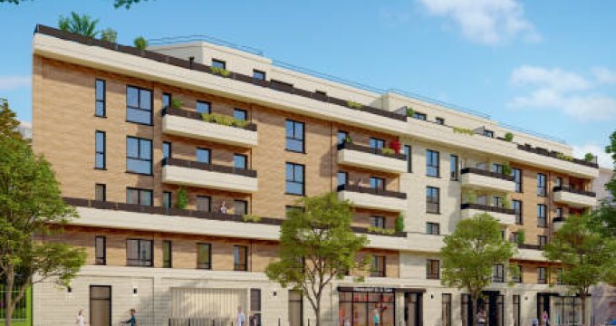 Achat / Vente immobilier neuf Le Bourget au pied du RER B (93350) - Réf. 12322