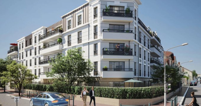 Achat / Vente immobilier neuf Le Perreux-sur-Marne à 12 min du RER E (94170) - Réf. 7424