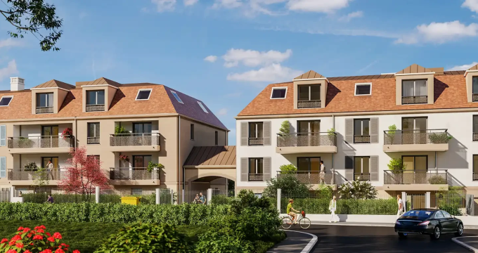 Achat / Vente immobilier neuf Limay quartier résidentiel à proximité des bords de Seine (78520) - Réf. 12387
