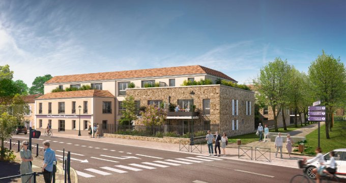 Achat / Vente immobilier neuf Magnanville à 7 minutes de la gare (78200) - Réf. 8498