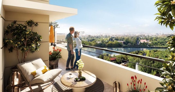 Achat / Vente immobilier neuf Mantes-la-Jolie face à la Seine (78200) - Réf. 12515