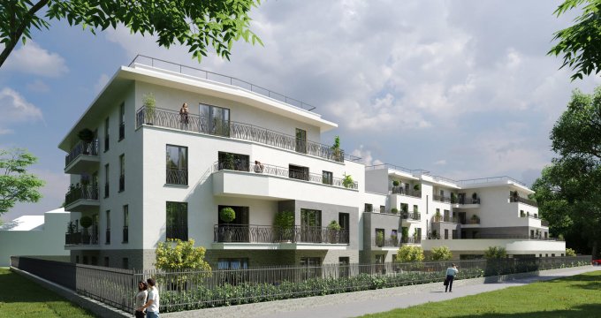 Achat / Vente immobilier neuf Marnes-la-Coquette résidence séniors entre parc et étang (92430) - Réf. 8689