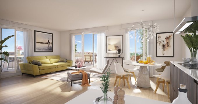Achat / Vente immobilier neuf Mennecy à 30 min de Paris en RER D (91540) - Réf. 13167