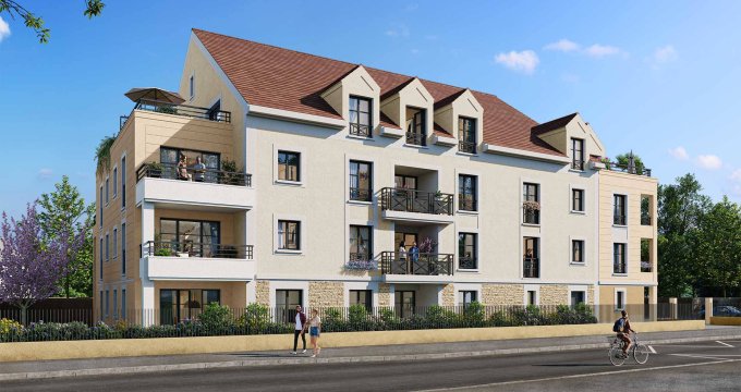 Achat / Vente immobilier neuf Moisselles en plein coeur de ville (95570) - Réf. 8161