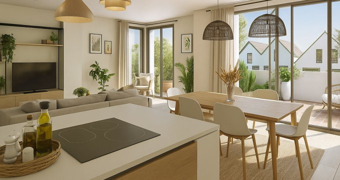 Achat / Vente immobilier neuf Neauphle-le-Château face au centre-bourg (78640) - Réf. 13653