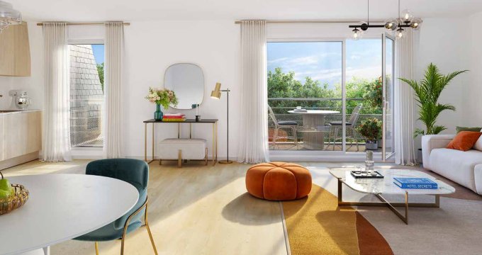 Achat / Vente immobilier neuf Neuilly-Plaisance à 12 min à pied du RER A (93360) - Réf. 12833