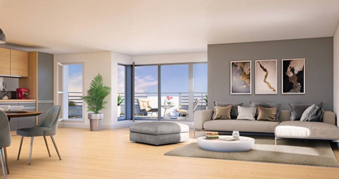 Achat / Vente immobilier neuf Nogent-sur-Marne à 500 m de la gare RER (94130) - Réf. 12253