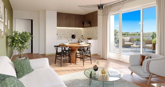 Achat / Vente immobilier neuf Noisy-le-Grand à 3 min à pied des berges de Marne (93160) - Réf. 11768