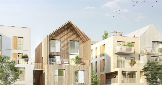 Achat / Vente immobilier neuf Noisy-le-Grand au coeur d'un éco-quartier (93160) - Réf. 11365