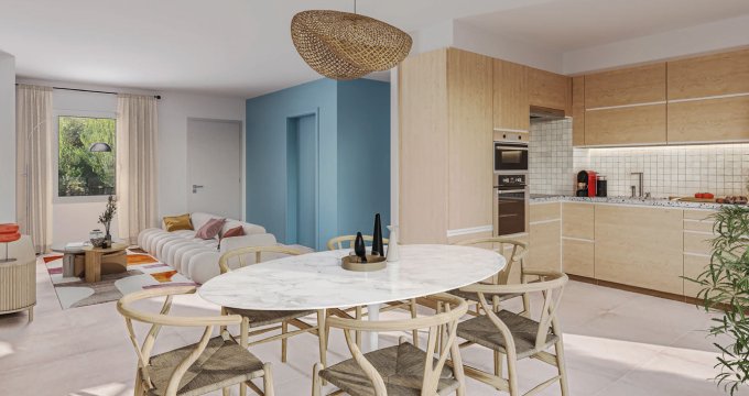 Achat / Vente immobilier neuf Ollainville maison neuves à 10 min à pied du RER C (91290) - Réf. 13655