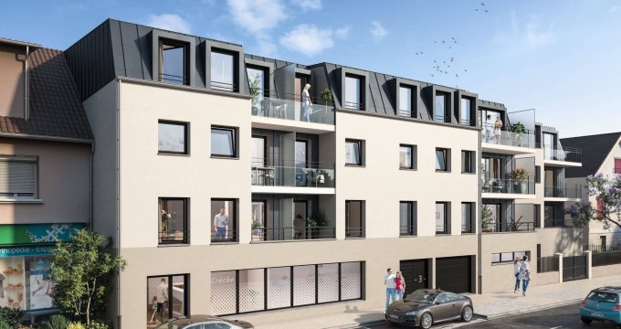 Achat / Vente immobilier neuf Quincy-sous-Sénart en coeur de ville (91480) - Réf. 7359