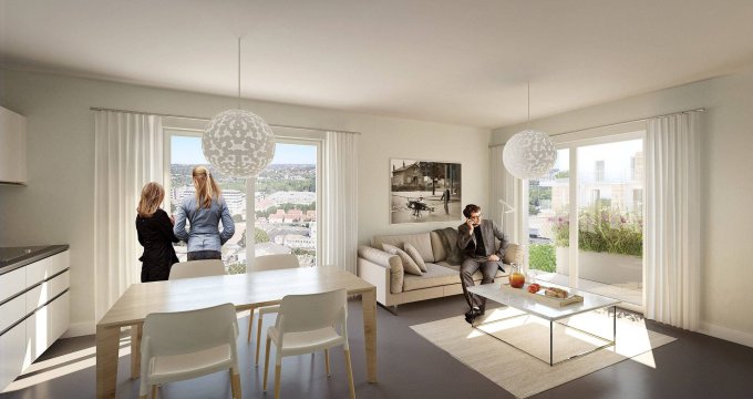 Achat / Vente immobilier neuf Ris-Orangis à 800m du RER D et à 5 min TZen 4 (91130) - Réf. 8262