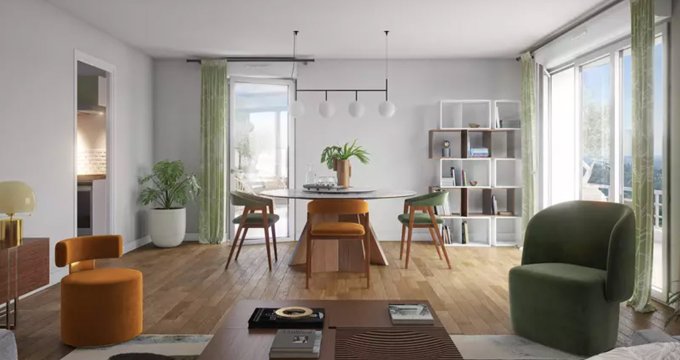 Achat / Vente immobilier neuf Saint-Cyr-l'École à deux pas de la gare (78210) - Réf. 12795