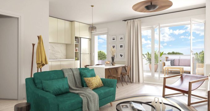 Achat / Vente immobilier neuf Sevran à 5 min à pied de la gare RER B (93270) - Réf. 11348