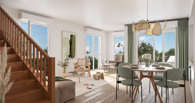 Achat / Vente immobilier neuf Valenton proche Mairie et Parc de la Libération (94460) - Réf. 6764