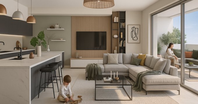 Achat / Vente immobilier neuf Vanves à 7 min à pied du centre, du Transilien L (92170) - Réf. 13358