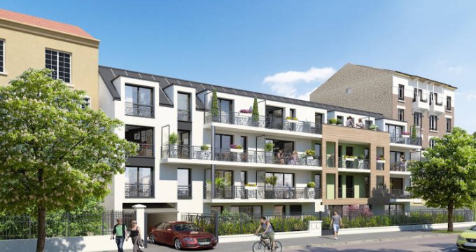 Achat / Vente immobilier neuf Villemomble à 250 mètres du RER E (93250) - Réf. 5250