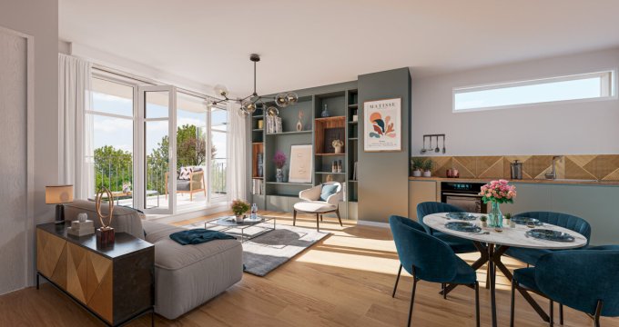 Achat / Vente immobilier neuf Villeneuve-Saint-Georges quartier Triage à 900m du RER D (94190) - Réf. 8721