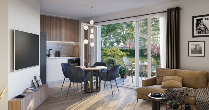 Achat / Vente immobilier neuf Villiers-le-Bel proche RER D (95400) - Réf. 12180