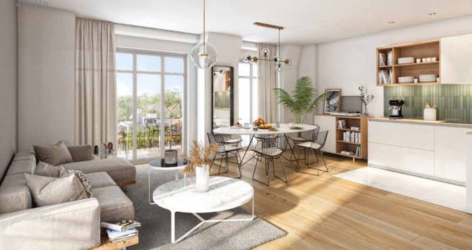 Achat / Vente immobilier neuf Villiers-sur-Marne à 600 m de la gare SNCF RER E (94350) - Réf. 12766