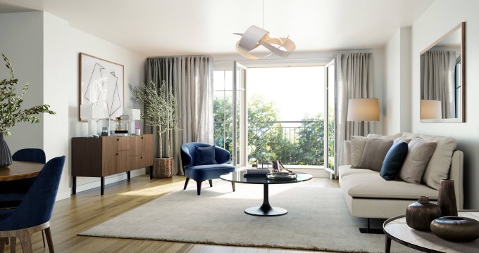 Achat / Vente immobilier neuf Villiers-sur-Marne à 8 minutes à pied de la gare RER E (94350) - Réf. 12178