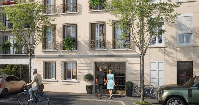 Achat / Vente immobilier neuf Vincennes à 4 min à pied du métro 1 St Mandé (94300) - Réf. 12678