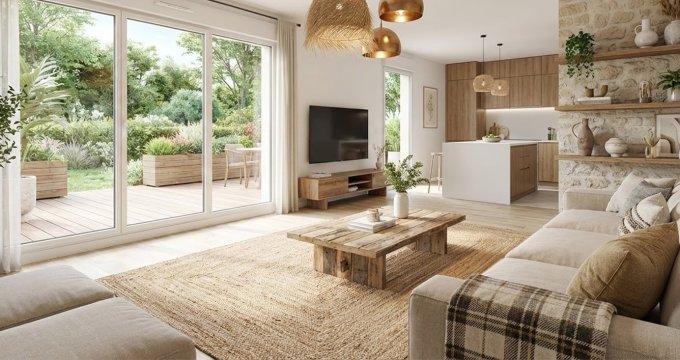 Achat / Vente immobilier neuf Voisins-le-Bretonneux au coeur de la ZAC de la Remise (78960) - Réf. 13778