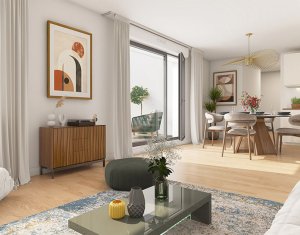 Achat / Vente immobilier neuf Aubervilliers à 350m de la gare RER B (93300) - Réf. 13467